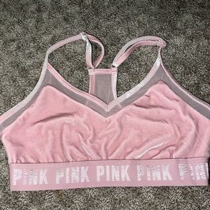Mesh back VS Pink sports bra